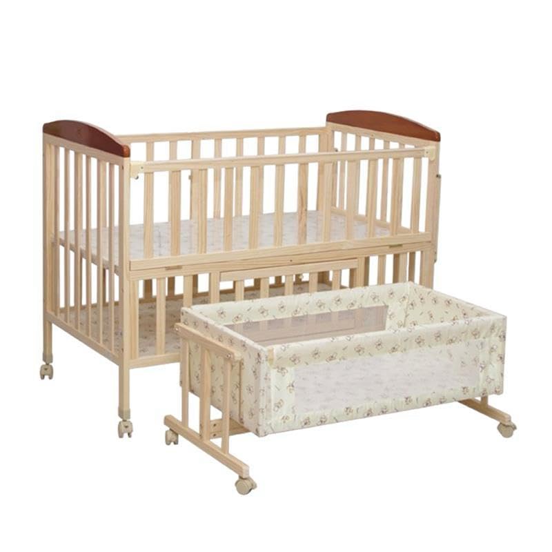 Buy Baby Wooden Cot (Swing Mosquito Net) Online in India Me n Moms