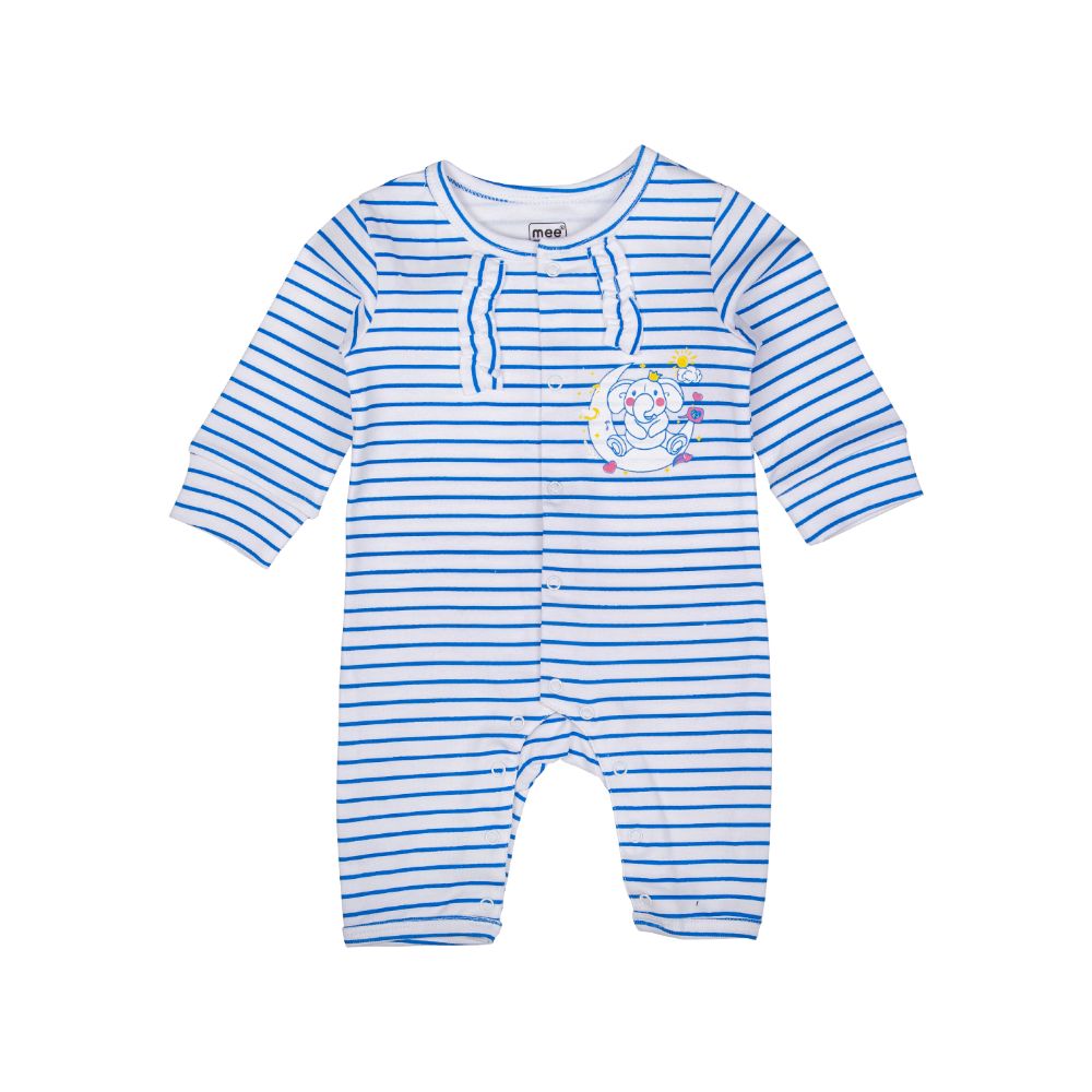 Buy Full Sleeve Romper -Blue Online in India Me n Moms