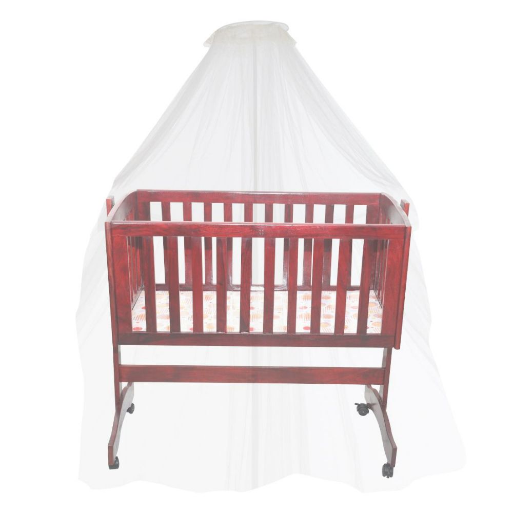 Baby Wooden Cot, Baby Cradle for New Born to 12 Month Baby Boys and Gi