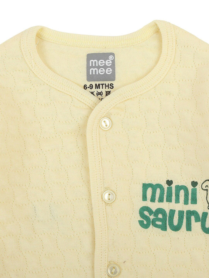 MeeMee Kids Printed Pure Cotton T-Shirt With Shorts