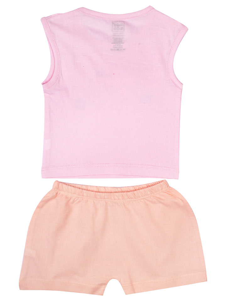 Mee Mee Sleeveless Short Set - Pink