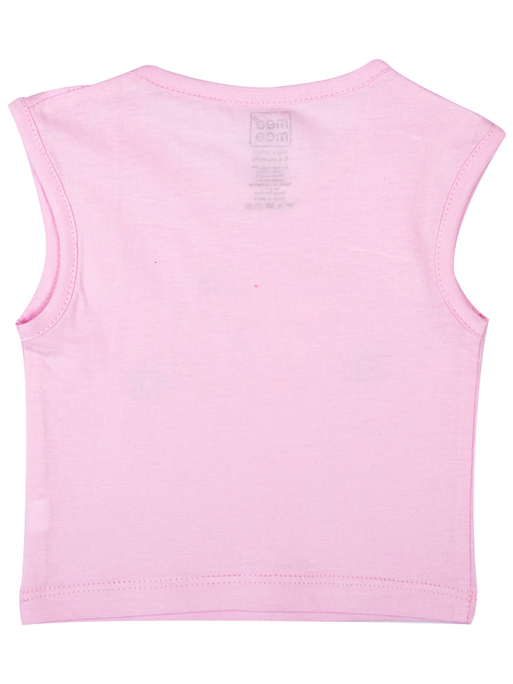 Mee Mee Sleeveless Short Set - Pink