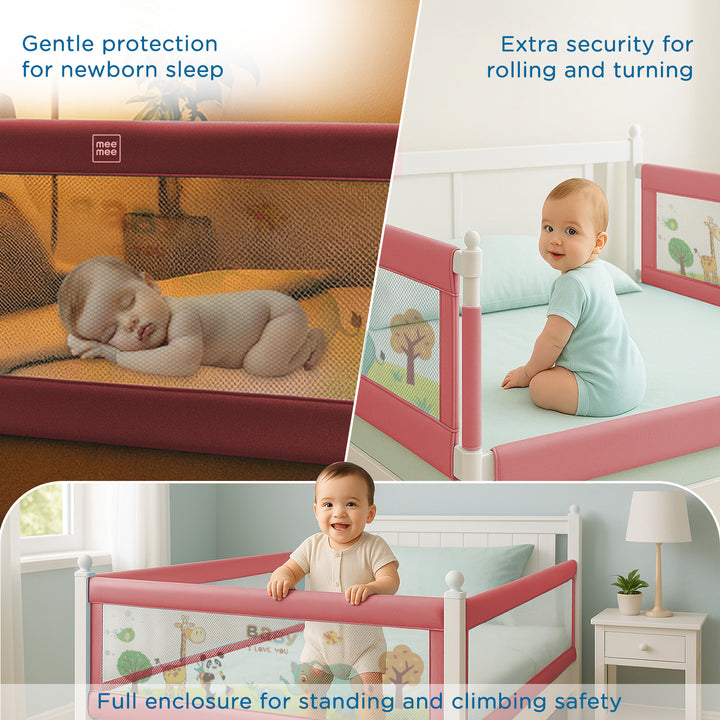 Animal Rails Girls BED RAILS ANIMAL TRAIN