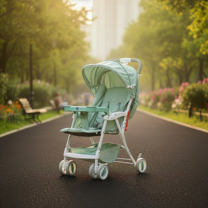 Buy Baby Pram with Adjustable Seating Positions and Reversible Handle ...