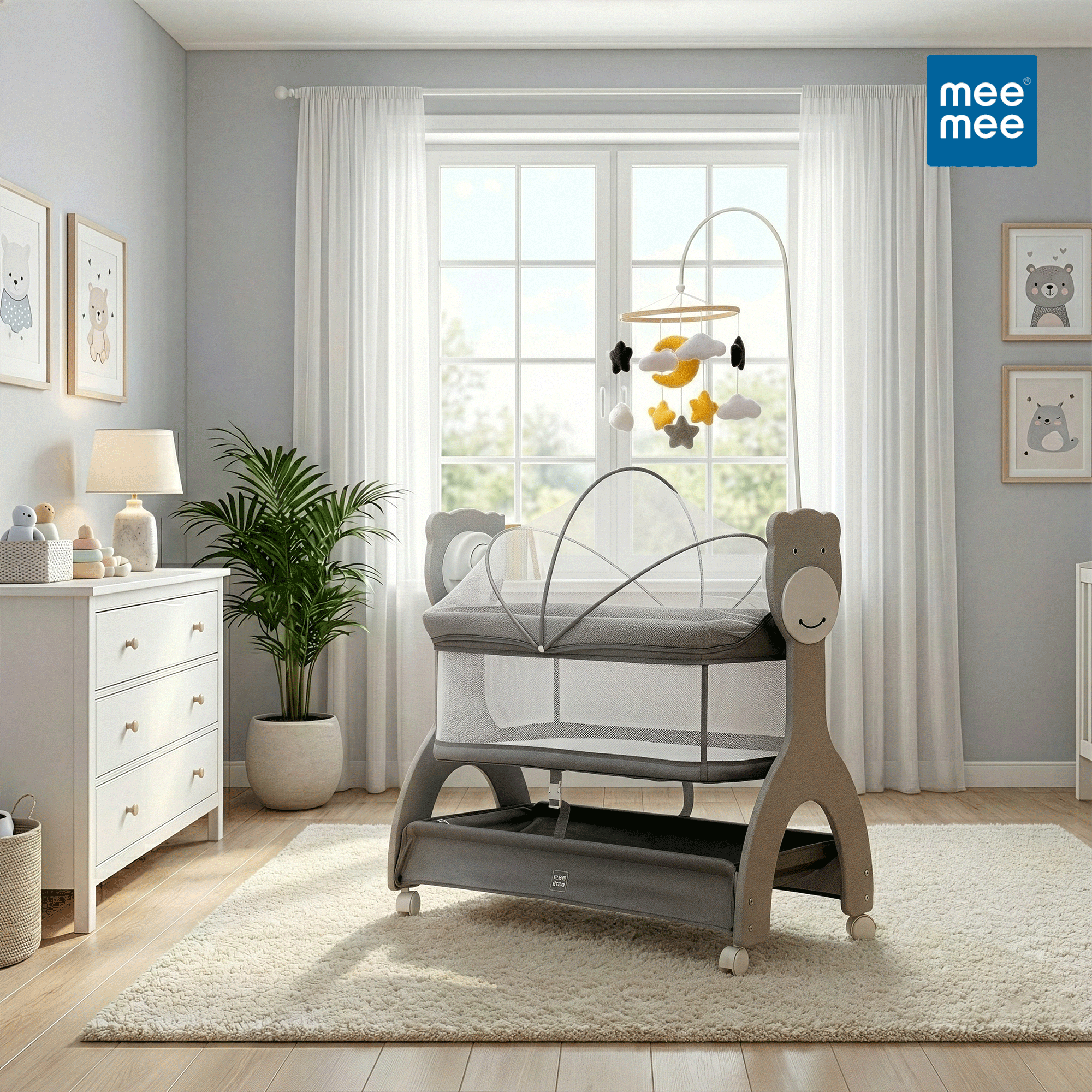 Best Automatic Electric Baby Swing Cradle in India | Mee Sweet Love ...