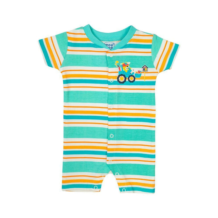 Buy Kids Printed Romper Pack Of -Aqua Online in India Me n Moms