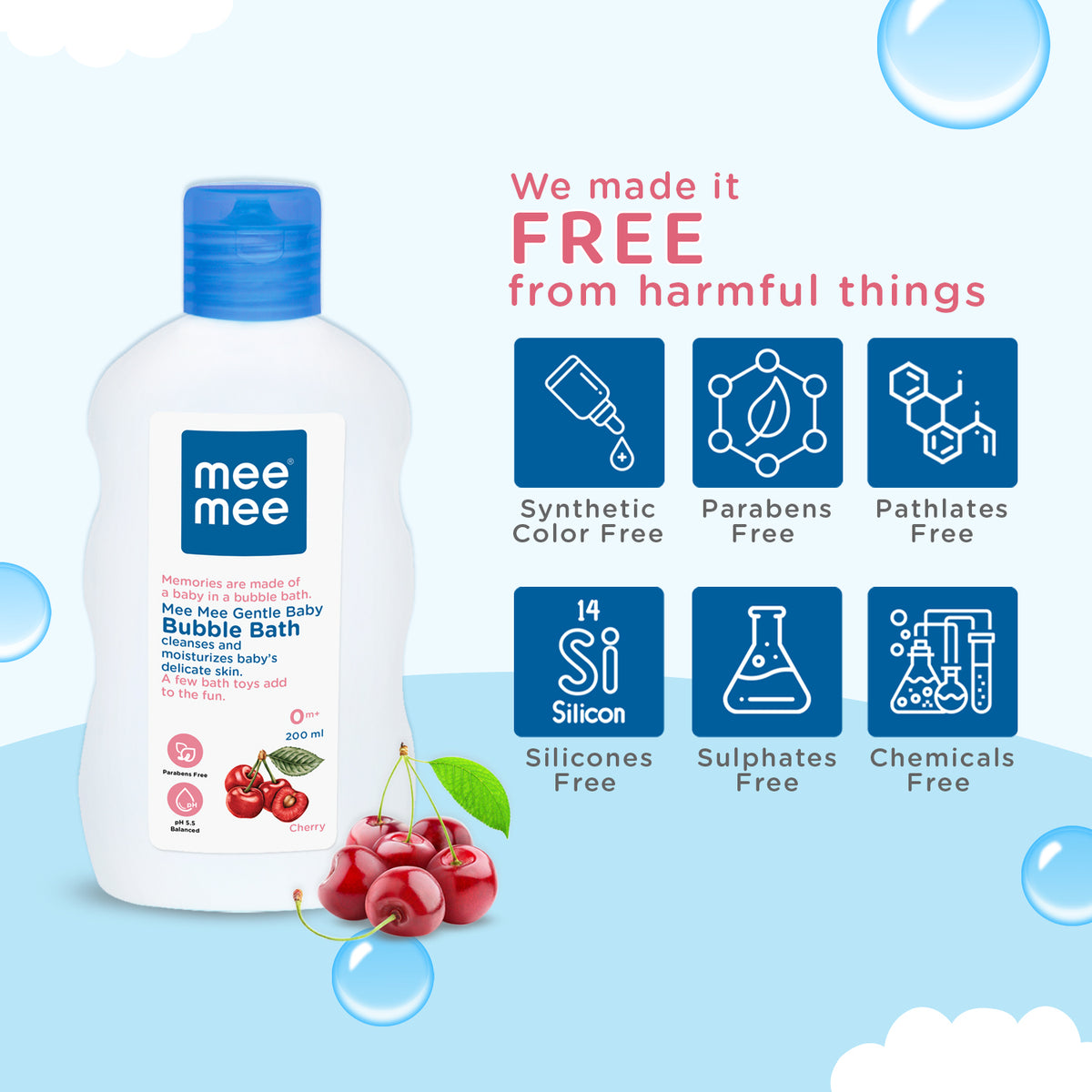 MEE MEE Cherry Delight Baby Wash