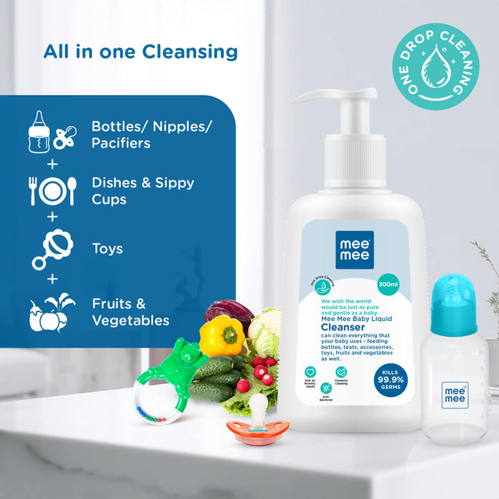 Buy Anti-Bacterial Baby Liquid Cleanser| Kills Germs|(300 ml