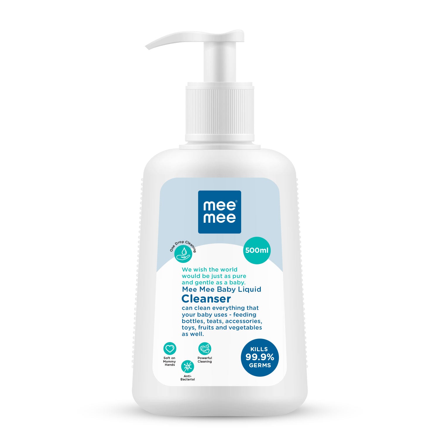 Mee Mee Anti-Bacterial Baby Liquid Cleanser for Fruits, Bottles