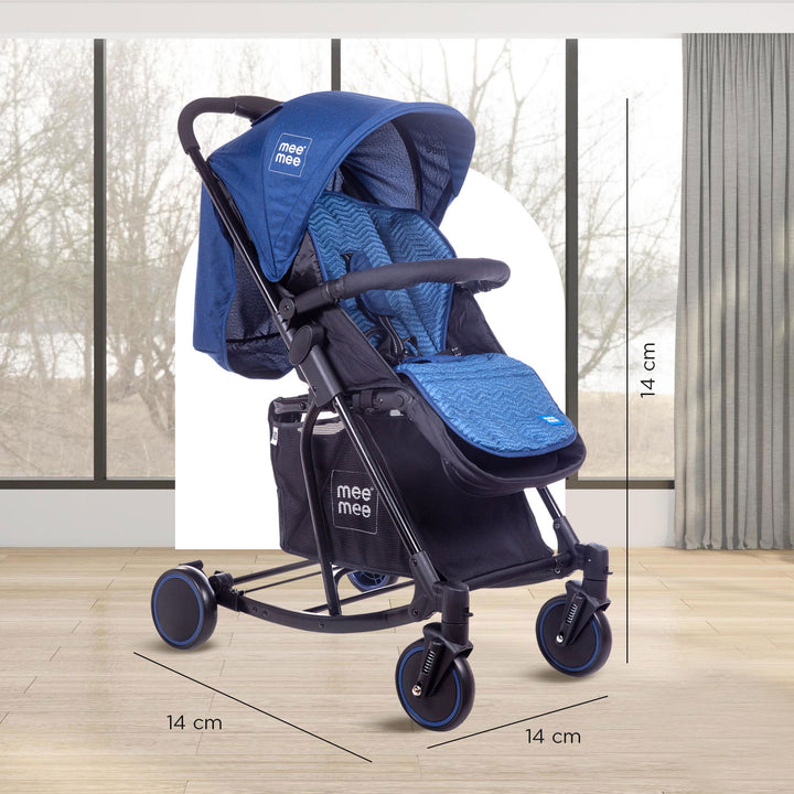 Buy Premium Baby Pram with Rocker Function Large Basket One