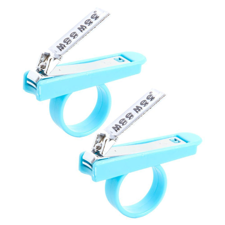 Buy Gentle Nail Clipper with Easy Grip, Blue (Pack of 2) Online in