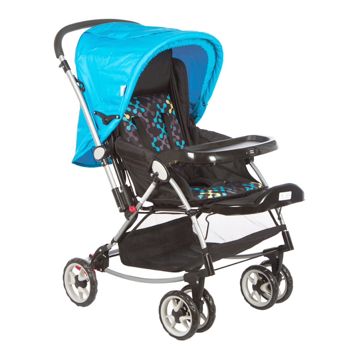 Buy Baby Pram with Rocker Function and 3 Seating Positions with Feeding ...