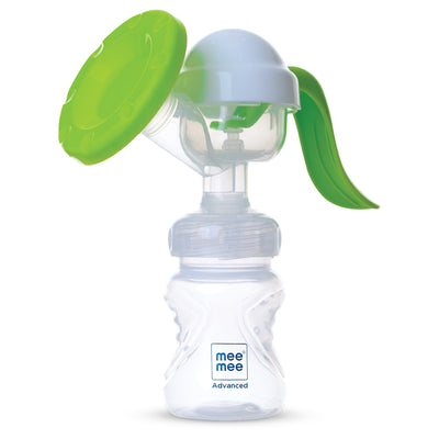 Mee Mee Advanced Manual Breast Pump with Soft Silicone Shield and Easy Grip