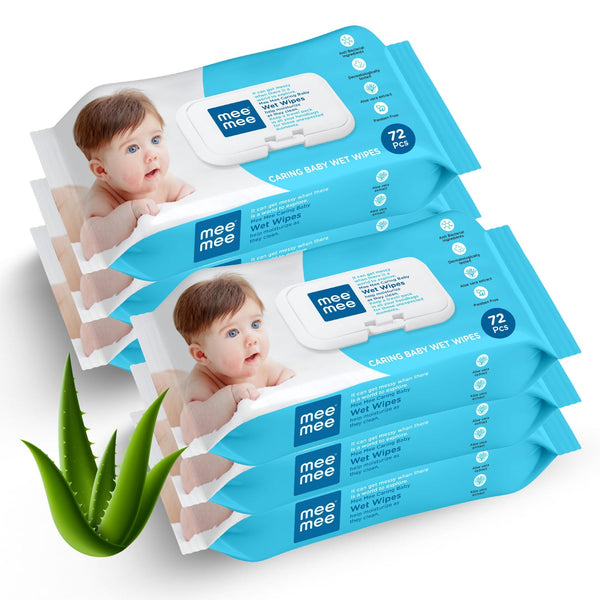 Buy Wet Wipes for Baby Skin with Aloe Vera Paraben Free, Fragrance
